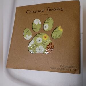 Crowned Beauty Dog Bandanas New